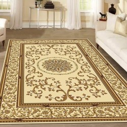 Radici Noble Area Rug, 7'9"x11'6", ivory