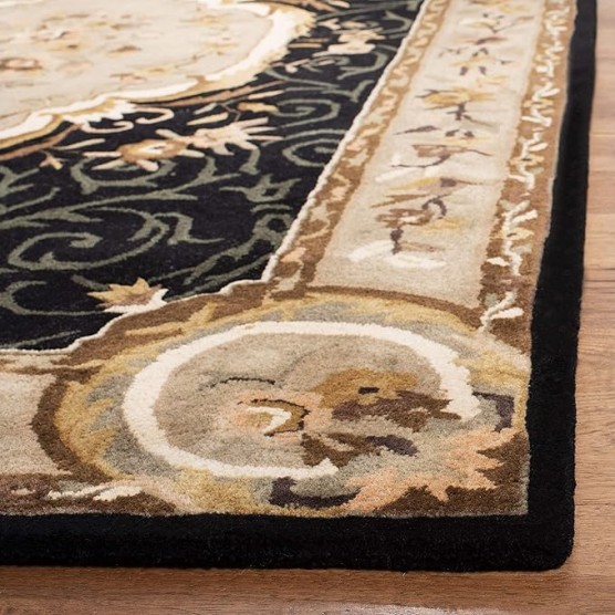 Empire Collection 6' x 9' Assorted EM414B Handmade Traditional European Premium Wool Area Rug