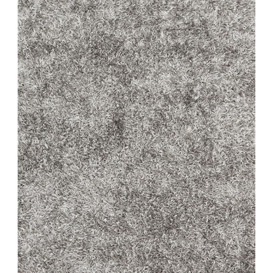New Orleans Shag Collection Area Rug - 8' x 10', Grey & Grey, Handmade, 1.6-inch Thick Ideal for High Traffic Areas in Living Room, Bedroom (SG531-8080)