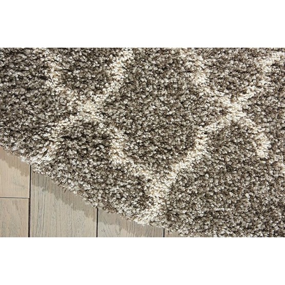 Amore Stone 7’10” x Round Area Rug - Easy Clean, Non Shedding, Bed Room, Living Room, Dining Room, Kitchen (8' x Round)