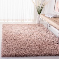 Royal Shag Collection Area Rug - 9' x 12', Plum, 2-inch Thick Ideal for High Traffic Areas in Living Room, Bedroom (RYG115U)