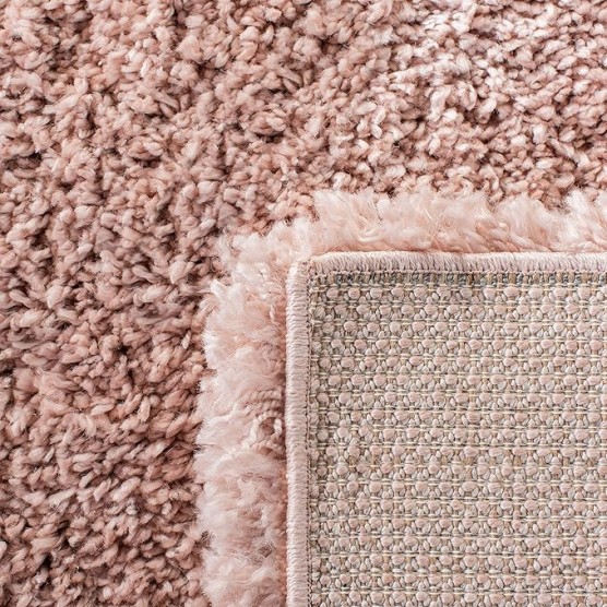 Royal Shag Collection Area Rug - 9' x 12', Plum, 2-inch Thick Ideal for High Traffic Areas in Living Room, Bedroom (RYG115U)