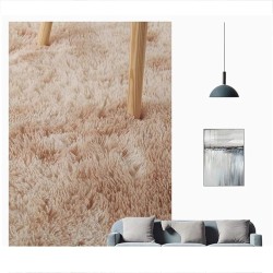 Super Soft Fluffy Area Rugs, Soft Shaggy Area Rug, Shag Christmas Rug, Non-Slip Carpet for Bedroom, Fuzzy Rugs for Dorm Nursery Room, Bedside Rug, Nursery Decor Rugs 6'6”x13'1”