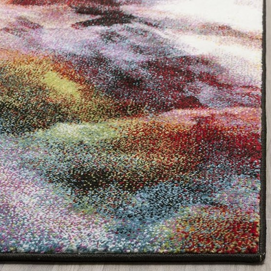 Galaxy Collection 10'6" x 14' Multi GAL110A Vibrant Abstract Non-Shedding Living Room Dining Bedroom Area Rug