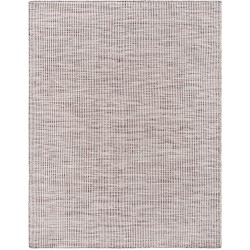 Vermont Collection Area Rug - 9' x 12', Brown & Ivory, Handmade Wool, Ideal for High Traffic Areas in Living Room, Bedroom (VRM805T)