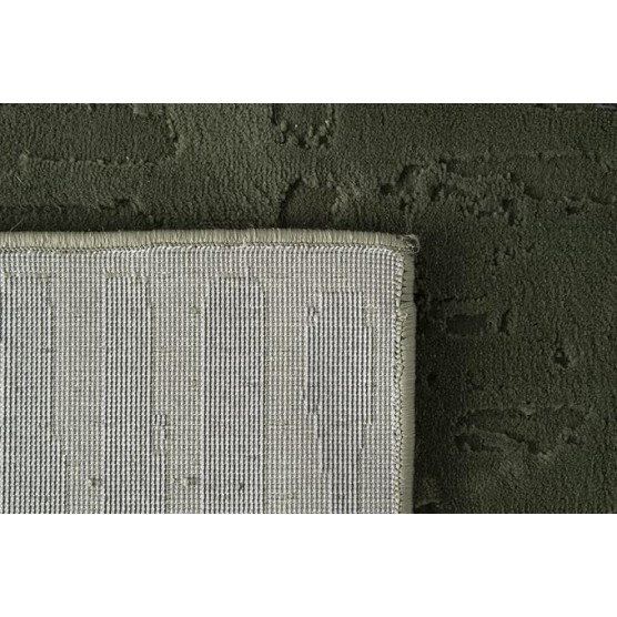 Shell 5'3"x7'10" Washable Area Rug for Living Room Bedroom - 100% Recycled Oeko-TEX Certified, Medium Pile, Green