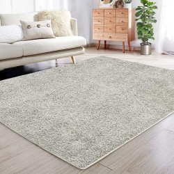 Grey Shag Rug 11 x 15 Shaggy Area Rug for Bedroom Soft Luxury High Pile Fluffy Rug Modern Fur Rug Non-Slip Cozy Furry Plush Rugs Carpet Accent Rug for Living Room Bedroom, Gray, 11 x 15 Feet