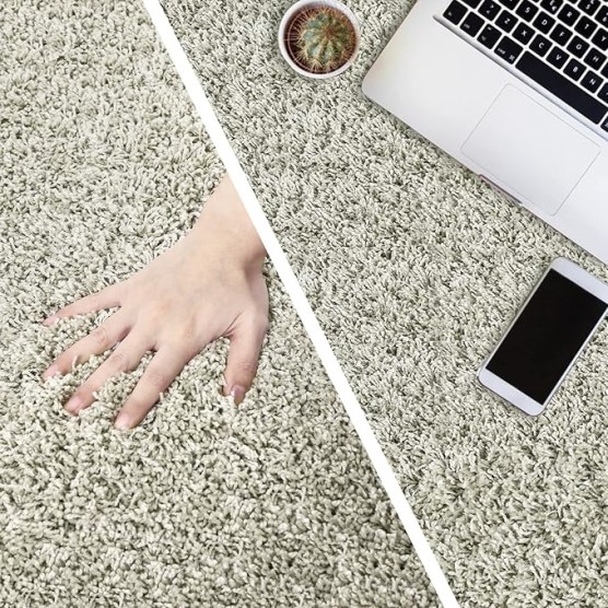 Grey Shag Rug 11 x 15 Shaggy Area Rug for Bedroom Soft Luxury High Pile Fluffy Rug Modern Fur Rug Non-Slip Cozy Furry Plush Rugs Carpet Accent Rug for Living Room Bedroom, Gray, 11 x 15 Feet