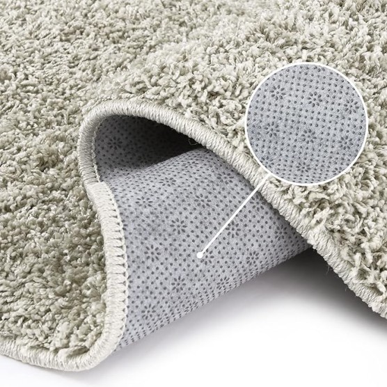 Grey Shag Rug 11 x 15 Shaggy Area Rug for Bedroom Soft Luxury High Pile Fluffy Rug Modern Fur Rug Non-Slip Cozy Furry Plush Rugs Carpet Accent Rug for Living Room Bedroom, Gray, 11 x 15 Feet