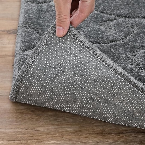 10x13 Area Rug Boho Tribal Area Rug Non-Shedding Fluffy Rug Large Area Rug Contemporary Shag Rug Moroccan Area Rug Throw Carpet for Living Room Bedroom Nursery, Grey