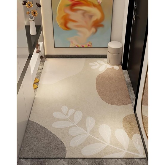 Runner Rug Aesthetic Modern Style Soft Hallway Carpet, Machine Washable Bedroom Anti Fatigue Rug, Upgraded Non-Slip Apartment/Kitchen/Entryway Mat (Color : W x L, Size : 0.7x6.5m (2.3x21.3ft))