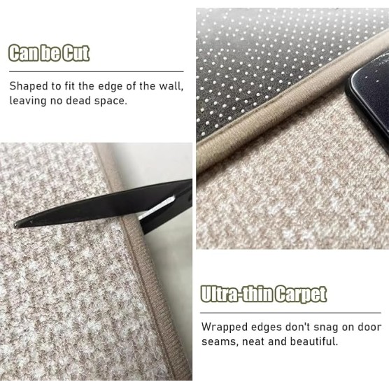 Runner Rug Aesthetic Modern Style Soft Hallway Carpet, Machine Washable Bedroom Anti Fatigue Rug, Upgraded Non-Slip Apartment/Kitchen/Entryway Mat (Color : W x L, Size : 0.7x6.5m (2.3x21.3ft))