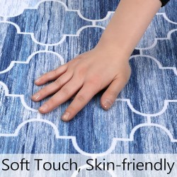 Machine Washable Rug 9x12 Large Moroccan Rugs Rug Geometric Rug Modern Area Rugs Non Slip Rugs for Living Room Bedroom Modern Woven Rug Carpet Dining Home Office Moroccan Rugs 9x12