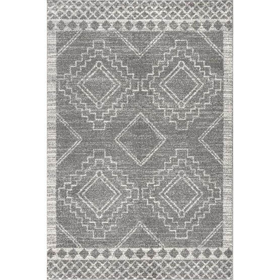 MOH200C-8 Amir Moroccan Beni Souk Indoor Area-Rug Bohemian Farmhouse Rustic Geometric & MOH101B-8 Moroccan Hype Boho Vintage Diamond 8 ft. x 10 ft. Area-Rug, Bohemian