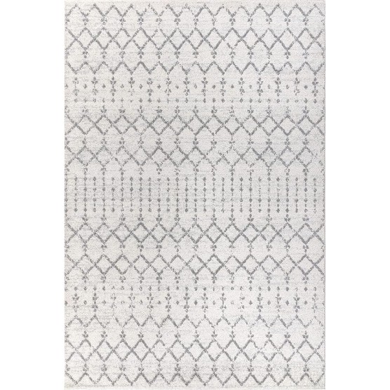 MOH200C-8 Amir Moroccan Beni Souk Indoor Area-Rug Bohemian Farmhouse Rustic Geometric & MOH101B-8 Moroccan Hype Boho Vintage Diamond 8 ft. x 10 ft. Area-Rug, Bohemian