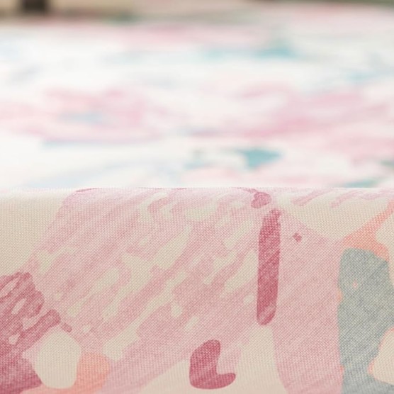 -8'x10' Floral Area Rugs Patio Waterproof Indoor/Outdoor Machine Washable Rugs，Bathroom Bedroom Camping Picnic Decor Carpet，Portable Large Outdoor Rugs for Balcony Deck Backyard (Pink, 8'x10')