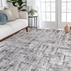 Rugs for Living Room, Area Rug, Large Soft Shag Rug for Apartment Bedroom, Modern Geometric Floor Plush Rug for Mens Office, Living Room Carpet Rug
