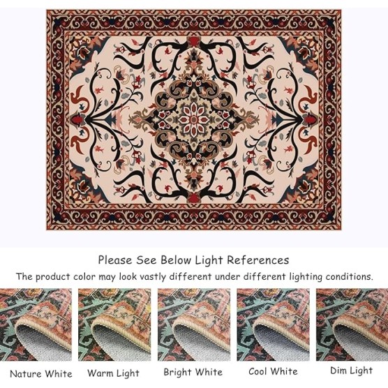Rugs for Living Room, Area Rug, Large Soft Shag Rug for Apartment Bedroom, Modern Geometric Floor Plush Rug for Mens Office, Living Room Carpet Rug