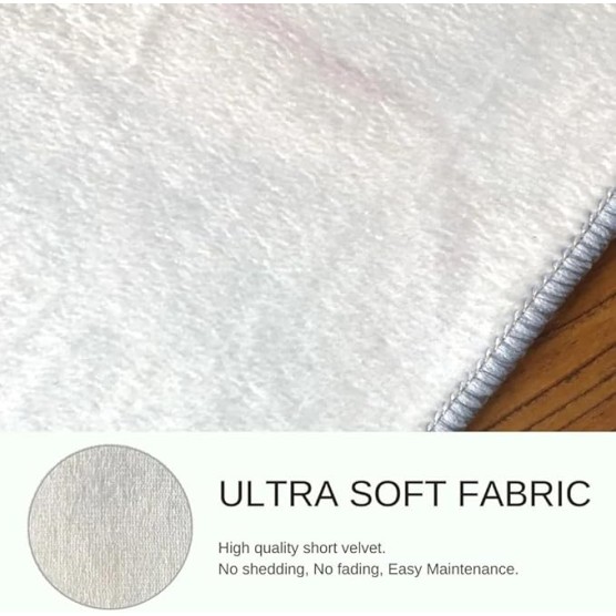Luxury Wool Oval Soft Shag Fluffy Area Rug 10x12 White and Gold Marble Texture Modern Abstract Rug for Living Room Bedroom Diningroom Large Long Rug Beside Sofa Bed Home Office Floor Carpets