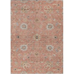 Chantille ACN1137 Pink 9' x 12' Indoor Outdoor Area Rug, Easy Clean, Machine Washable, Non Shedding, Bedroom, Entry, Living Room, Dining Room, Kitchen, Patio Rug