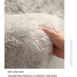 Machine Washable Super Soft Shaggy Area Rugs, Upgrade Fluffy Carpets, Non-Slip Indoor Floor Carpet for Living Room Bedroom Kids Room Nursery Home Decor, Dorm Nursery(Dark Green,78 * 118in)