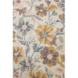 II Tilly Collection TIL-03 Bone/Multi 5'-0" x 7'-6" Area Rug