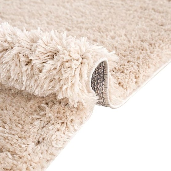 Super Soft Polyester Shag Area Rug Modern Rugs Fluffy Living Room Carpets for Bedroom Large Plush Furry Kids Playroom Nursery Classroom Dining Decor Floor Carpet